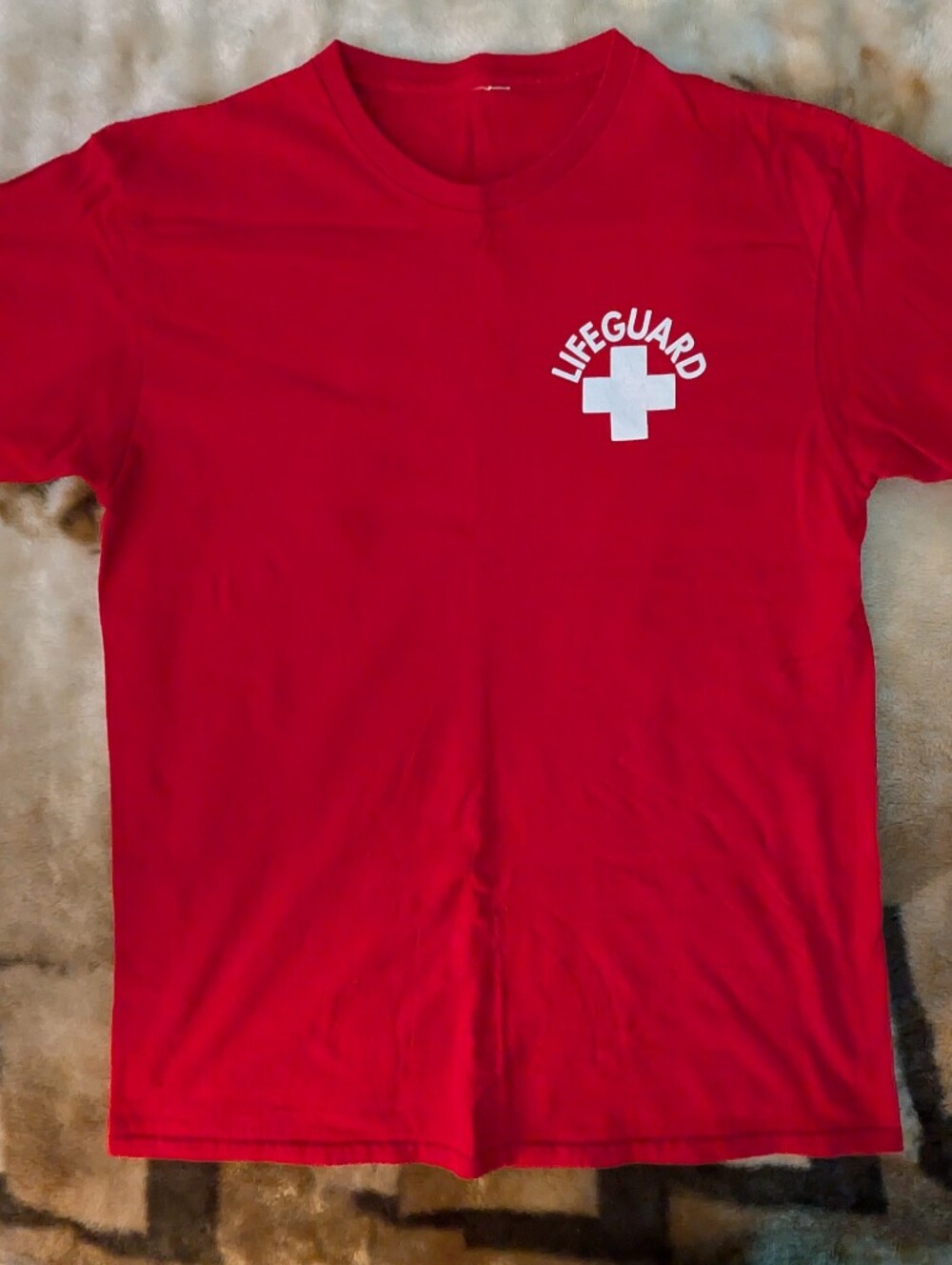 Lifeguard‎ Graphic Red Crew Neck T-Shirt